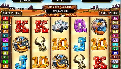 coyote cash slot